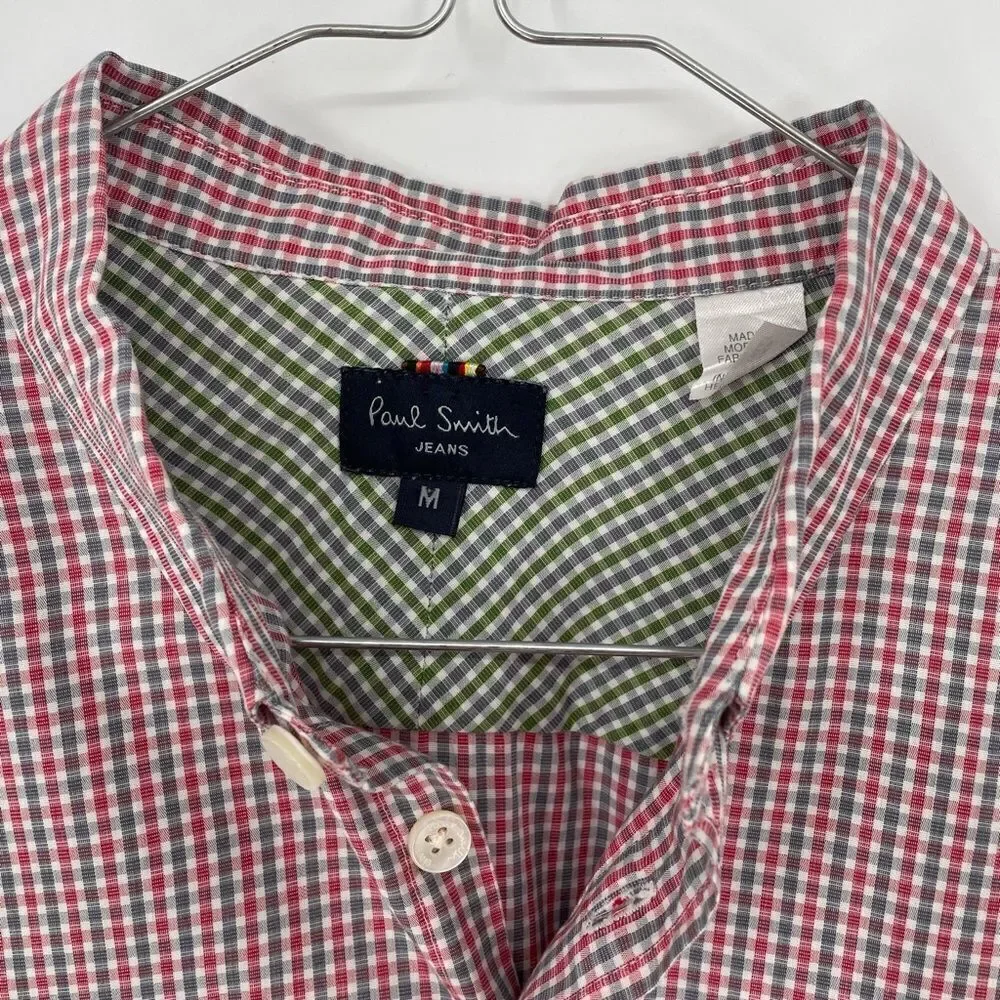 Paul Smith Jeans Checked Long Sleeve Button Up‎